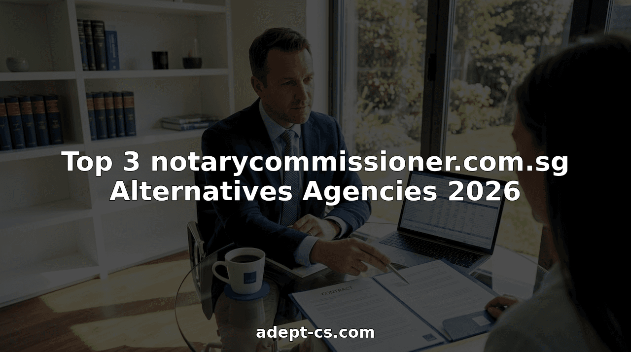 Top 3 notarycommissioner.com.sg Alternatives Agencies 2026